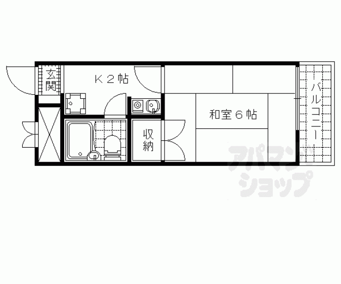 【メゾングランドール】間取