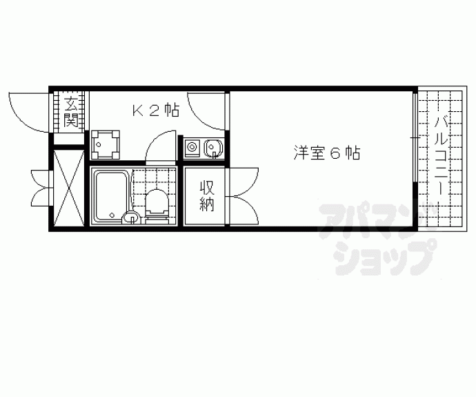 【メゾングランドール】間取