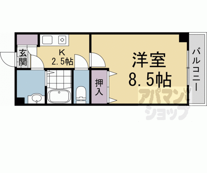 【プラス・ド・ソレイユ】間取