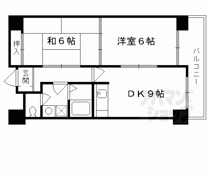 【サンサーラ２１】間取