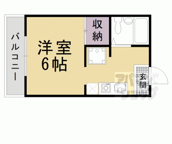 【エスパス・ド・ゼン大萱】間取