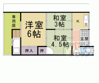 【寺戸町中村垣内貸家】