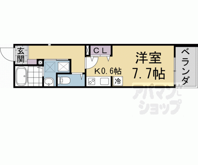 【ユアメゾン挽木町】間取