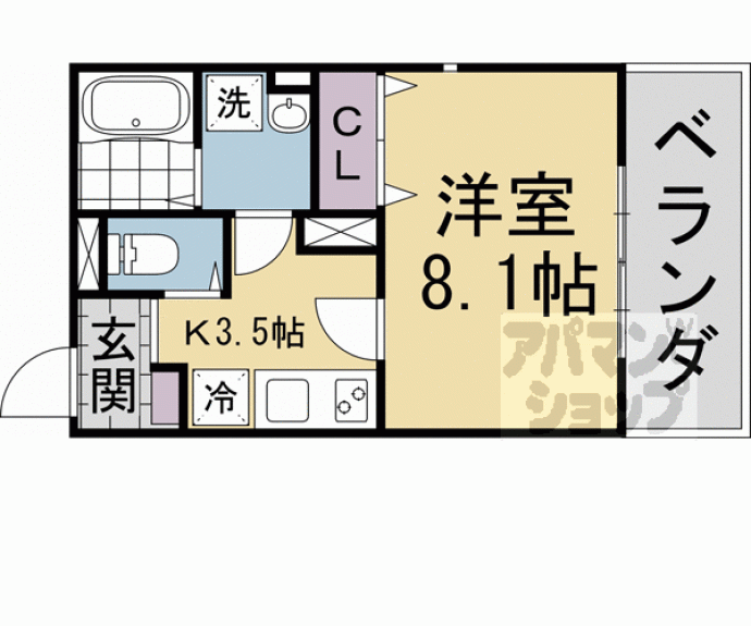 【ユアメゾン挽木町】間取