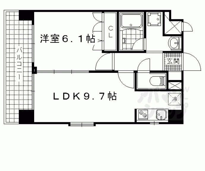 【音羽ハイツ】間取