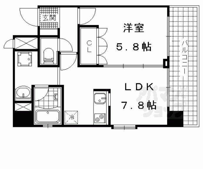 【音羽ハイツ】間取
