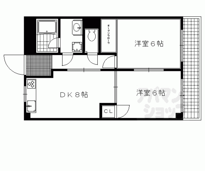 【イーストファーム】間取
