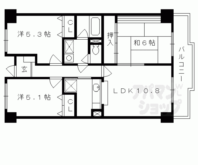 【ラポート勧修】間取