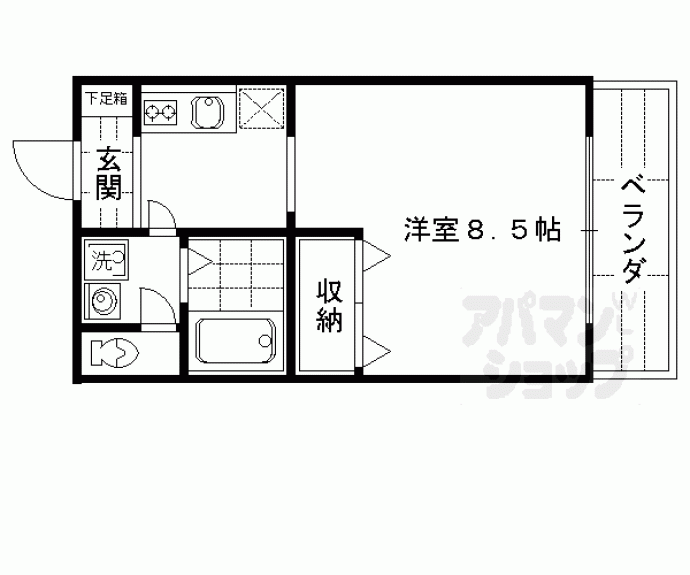 【シャーメゾン瑞光】間取