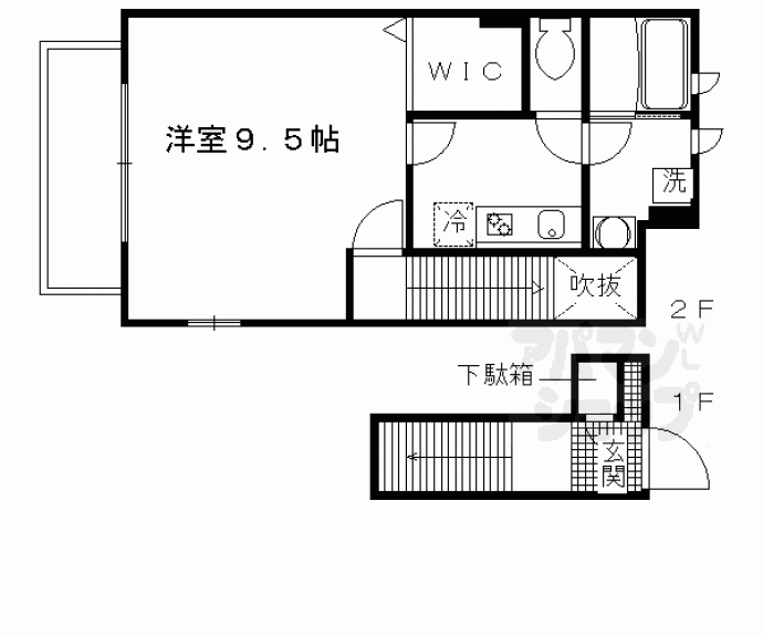 【Ａｓｐｉｒｅｒａ石田】間取
