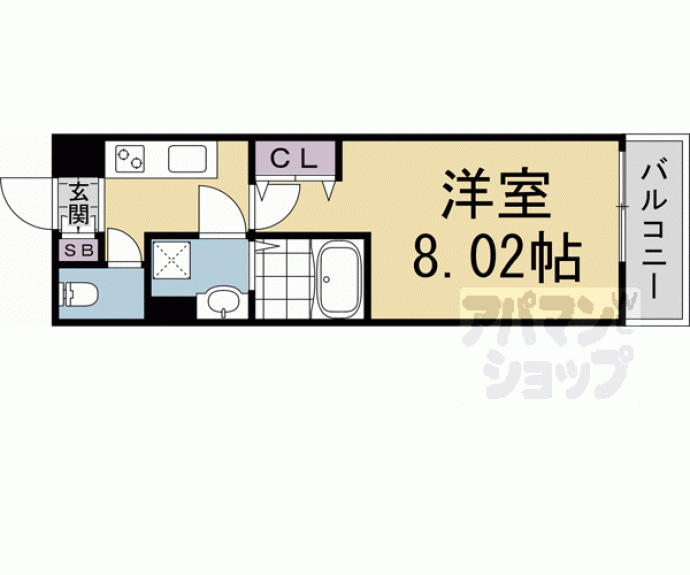【円町レジデンスⅡ】間取