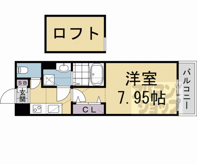 【円町レジデンスⅡ】間取
