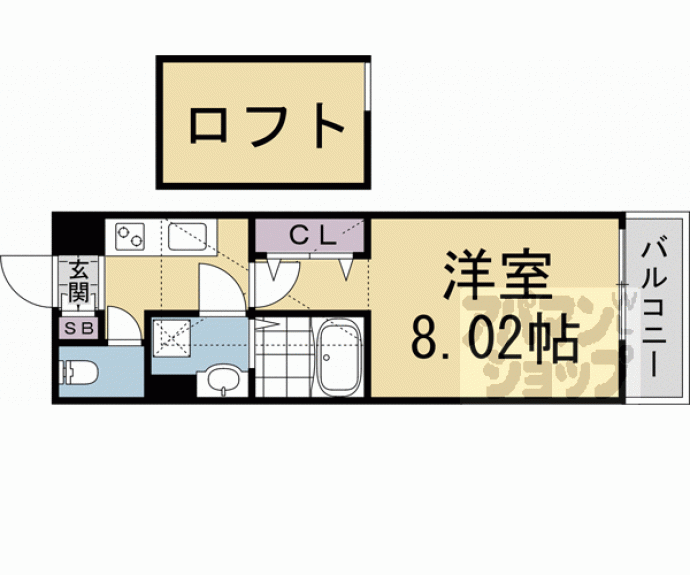 【円町レジデンスⅡ】間取