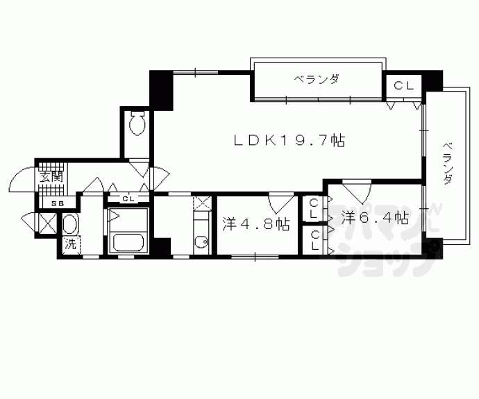 【プロスペール】間取