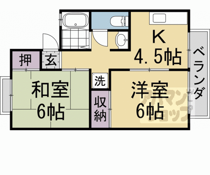 【セジュール藤】間取