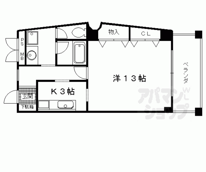 【Ｋ＆Ｃプラザ】間取