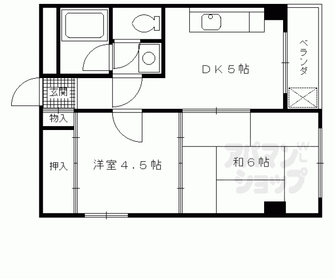 【グレイスビル】間取