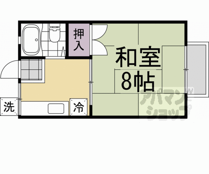 【フジハイツ】間取