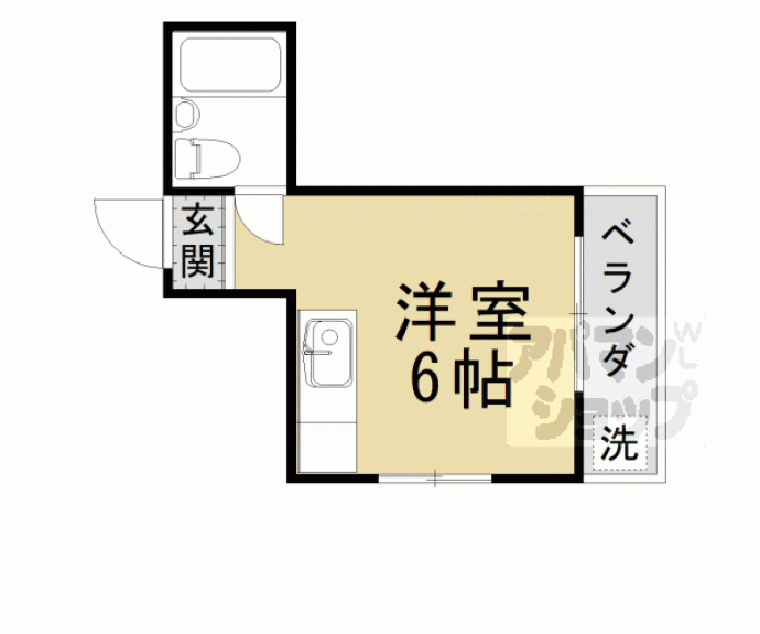 【長岡京ハイツ】間取