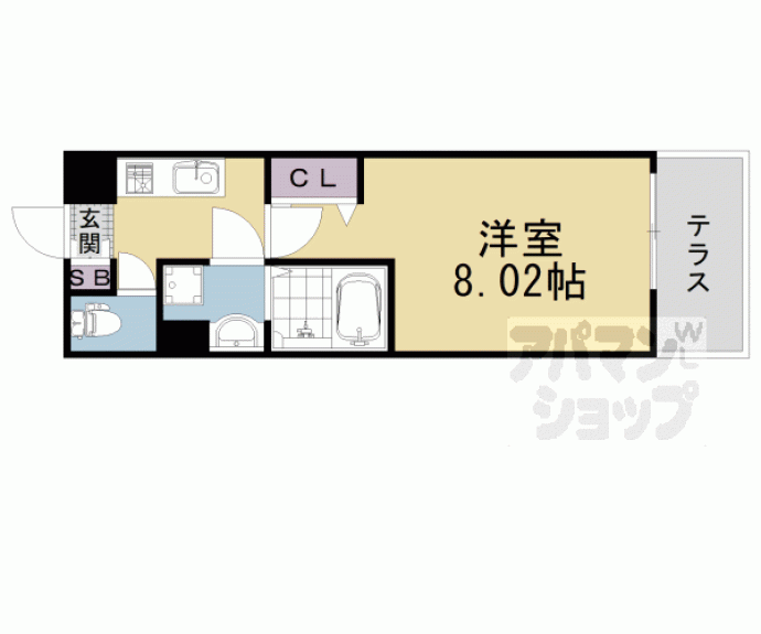 【円町レジデンスⅡ】間取