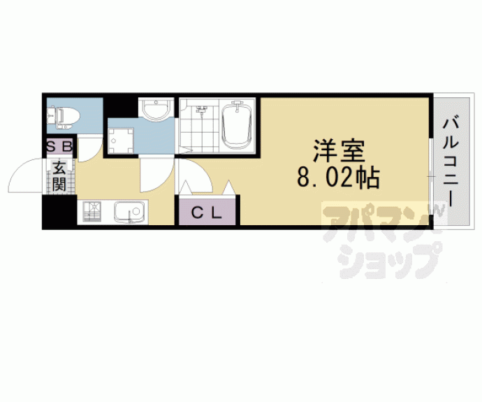 【円町レジデンスⅡ】間取
