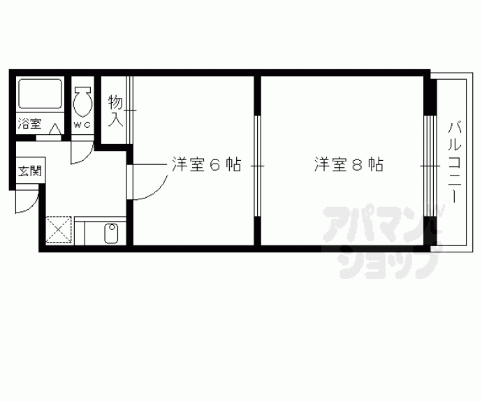 【ベルメゾンアルヴェ】間取