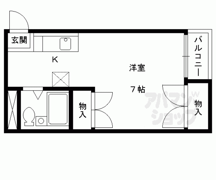 【メゾン坊ちゃん】間取