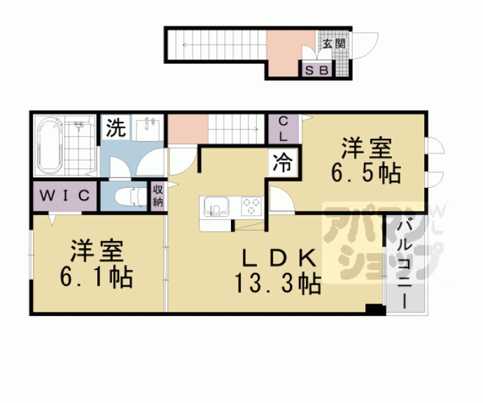 【ベラーノ　Ⅱ】間取