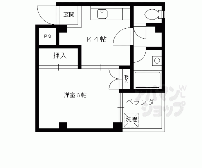 【クレアトール２１】間取