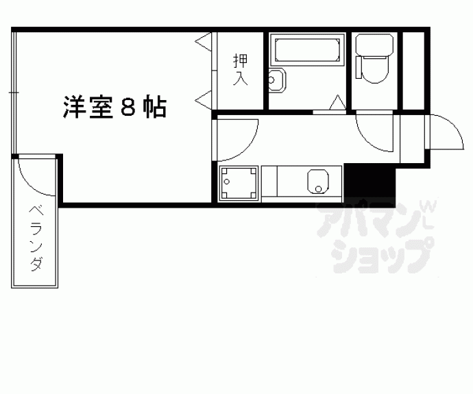 【エレガンス岡崎】間取