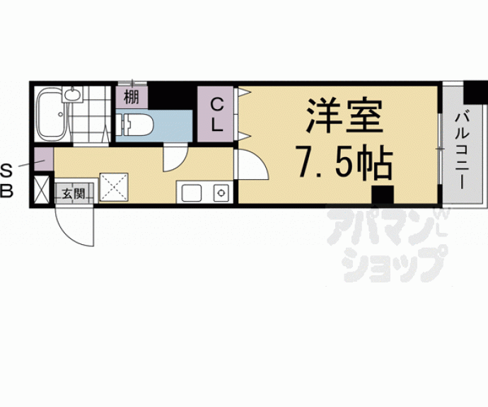 【エレガンス岡崎】間取