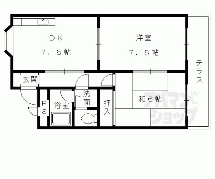 【メゾンアーバンスコープ】間取