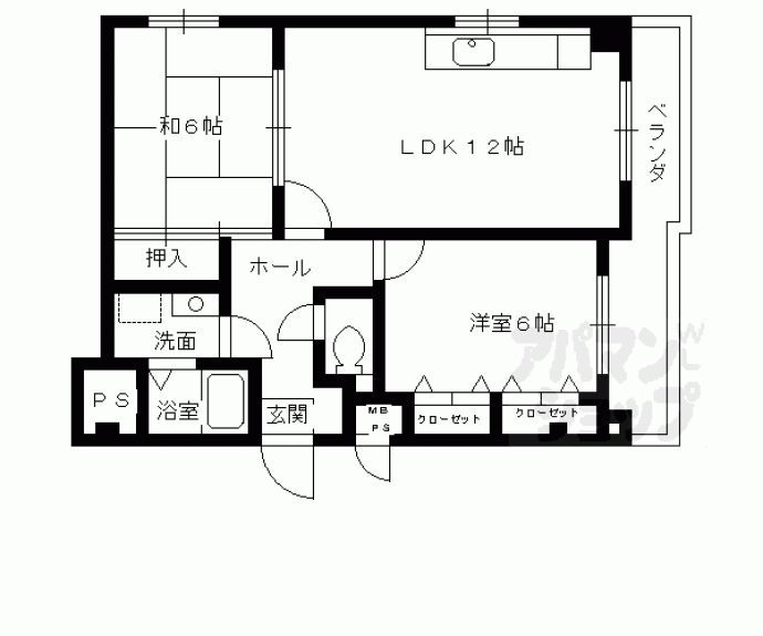 【ルミエール泉】間取