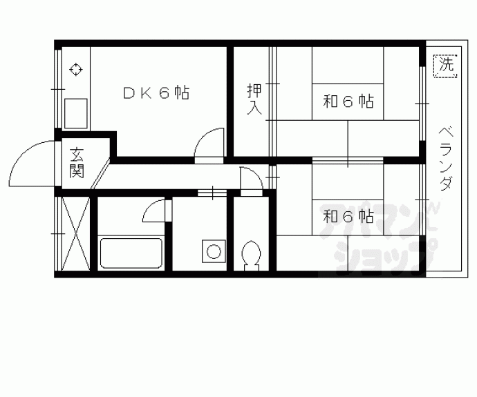 【ハイツ山田】間取