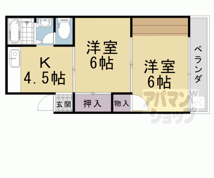 【コーポ安田】間取