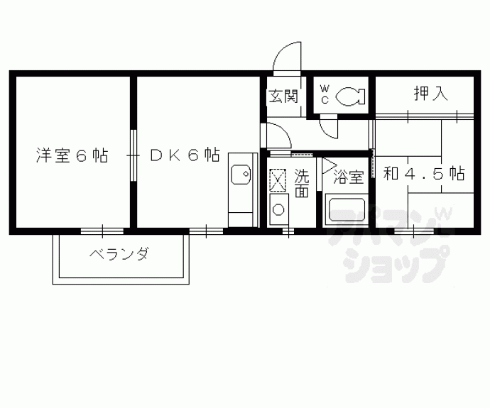【グリーンヒルセイジュ】間取