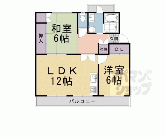 【円明寺ヶ丘団地】間取