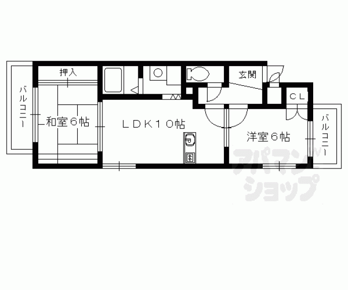 【レションド清涼】間取