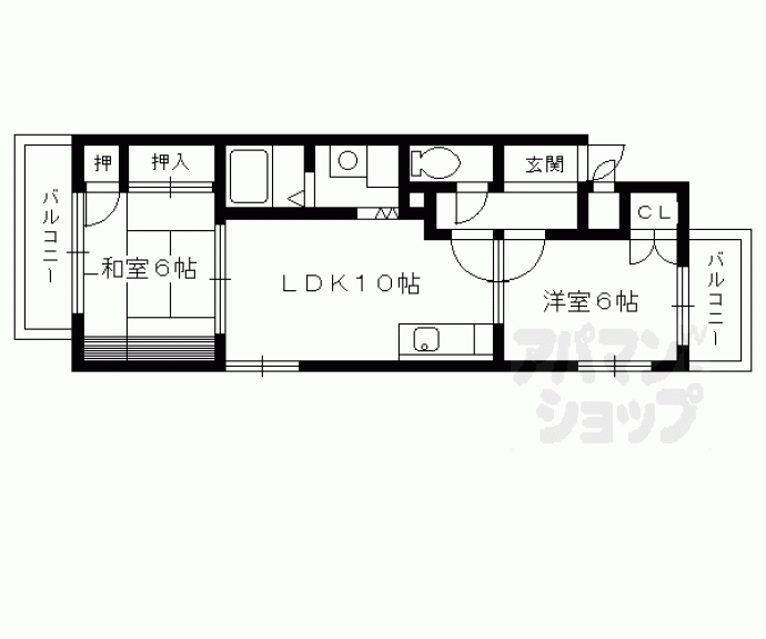 【レションド清涼】間取