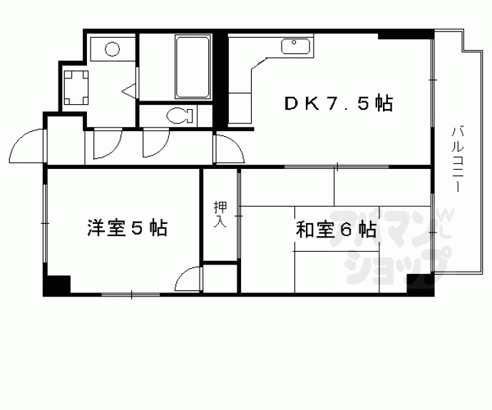 【Ｋ２ウイングス】間取