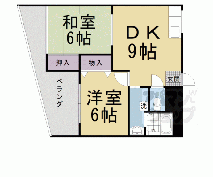 【ラ・グラシューズ】間取