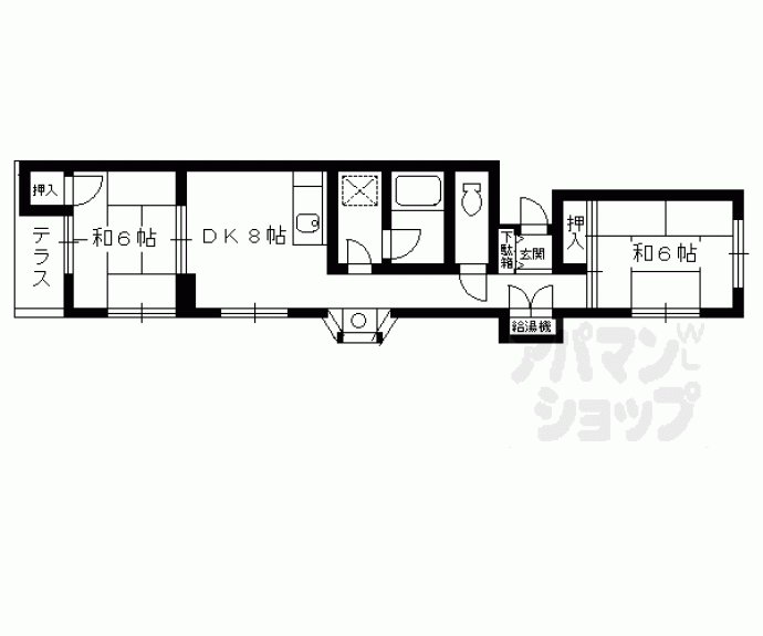 【ステップハウス森山】間取
