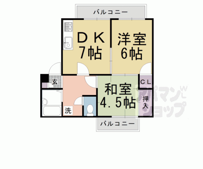 【クレールコート】間取