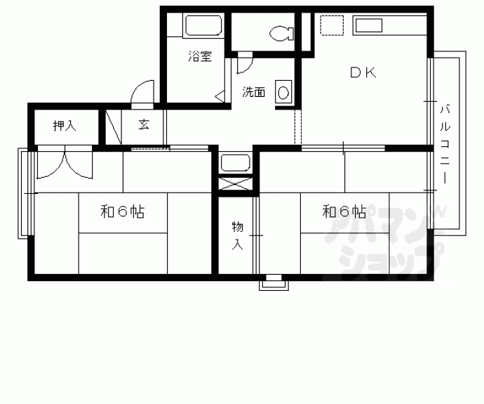 【セジュール久貝】間取