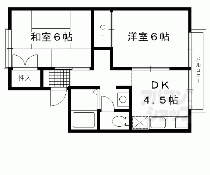 【セジュール久貝】間取