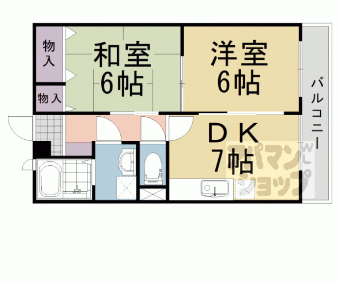 【小野マンション】間取
