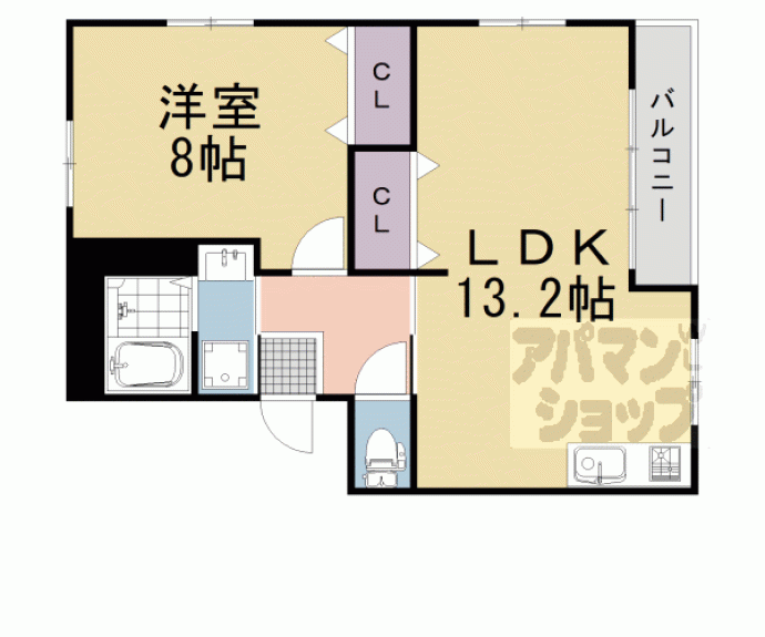 【清水マンション】間取