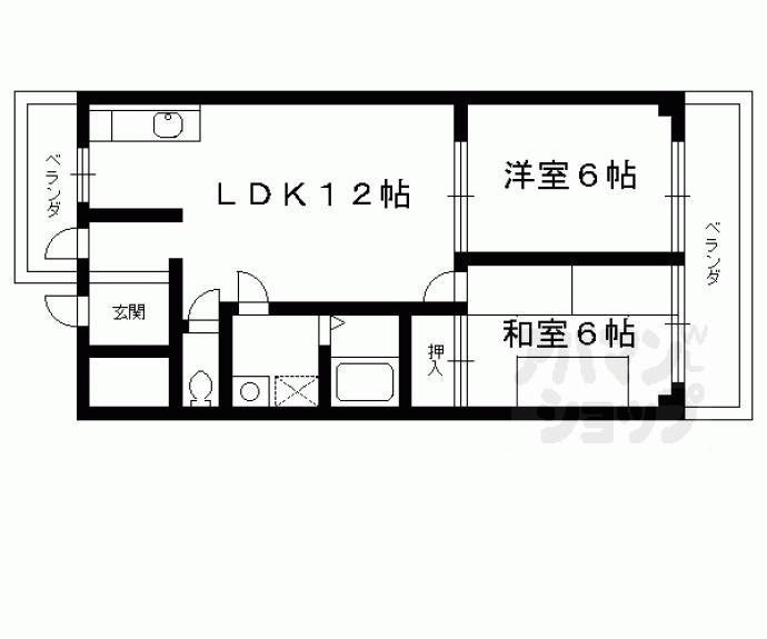 【ドミールユタカ】間取