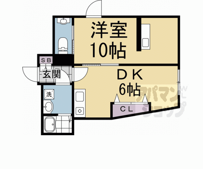 【ハイツ純豊】間取