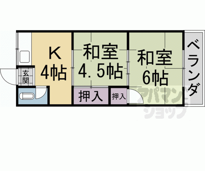 【登龍閣】間取